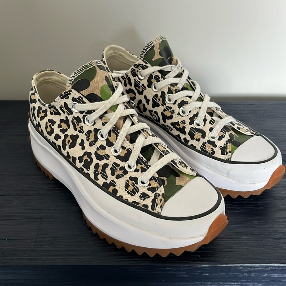 Converse Run Star Hike Canvas, Cheetah/Camo